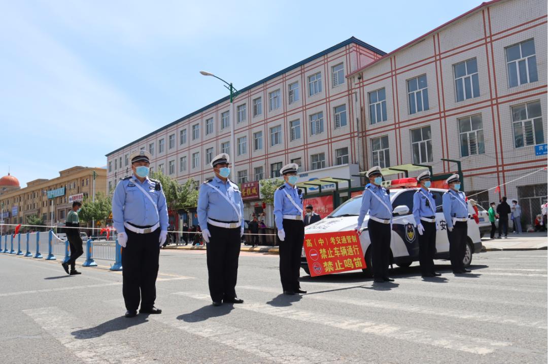 各地公安機(jī)關(guān)全力做好高考安保工作，全國(guó)萬余考點(diǎn)秩序井然